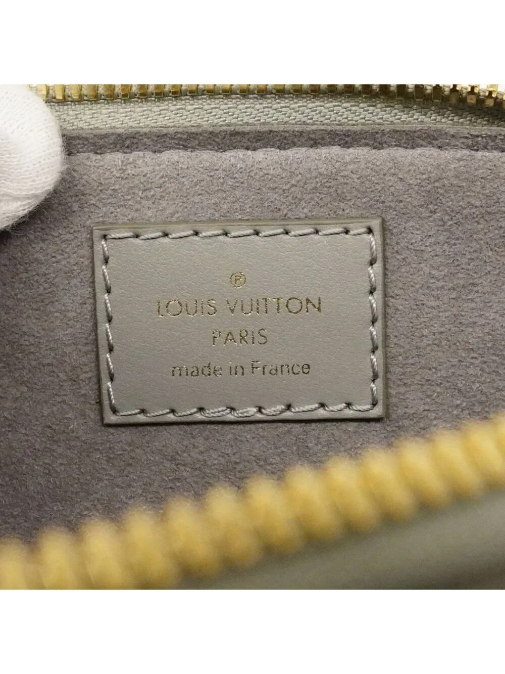 Louis Vuitton Handbag Monogram Ink Alma BB Trianon Gray 2-Way
